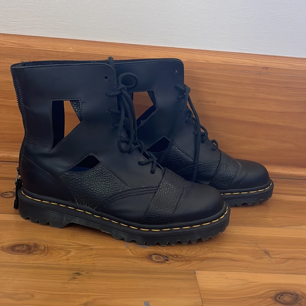 Dr. Martens Katrina Boot Cut Out 8 Eye Boot